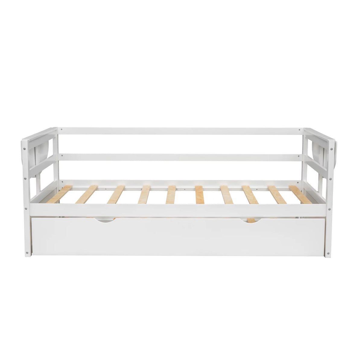 White Pine Wood Twin Size Daybed with Trundle E232971