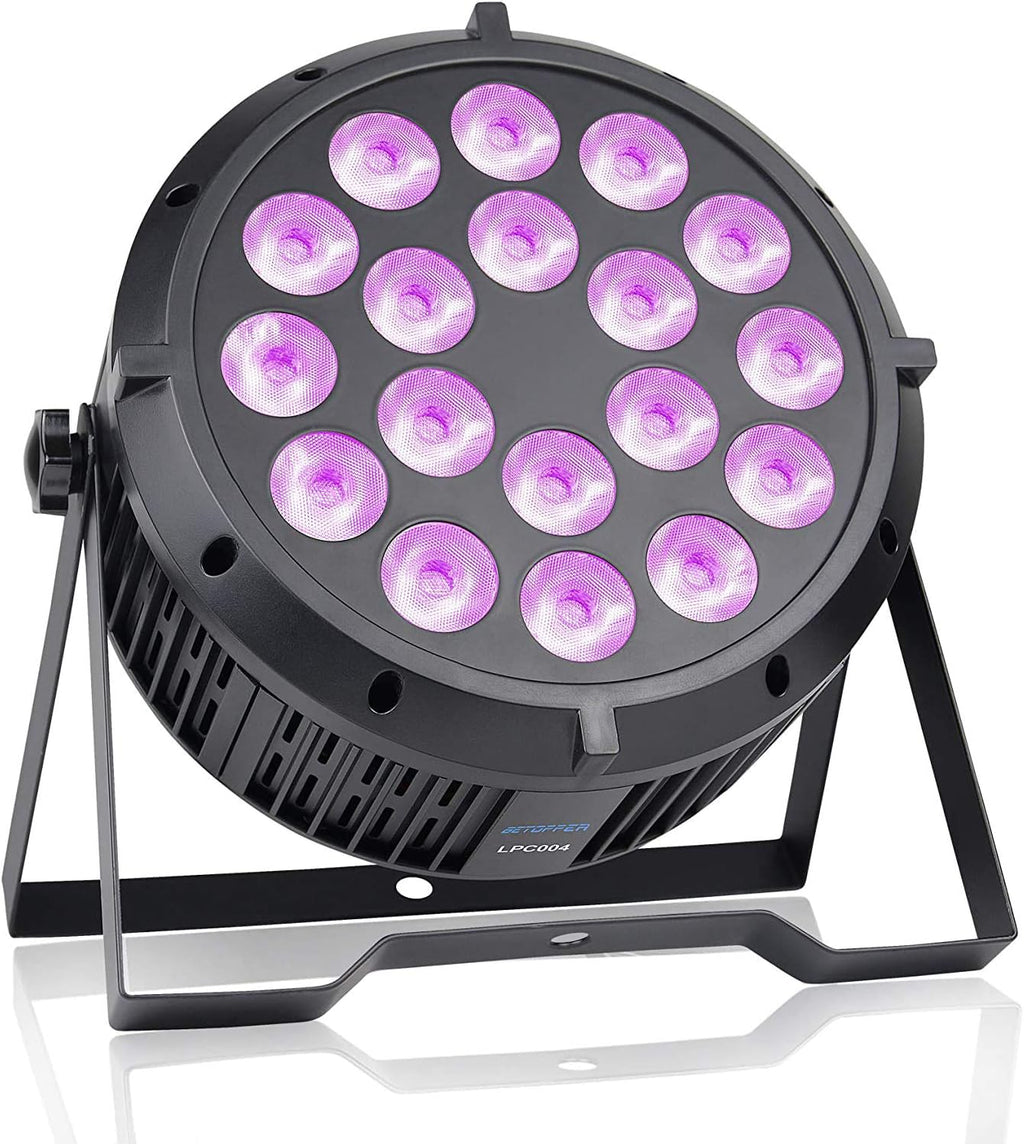 18x8W RGBW LED Washing Lighting Disco Lights with DMX-512 Sound Activated Strobe Lights L706588