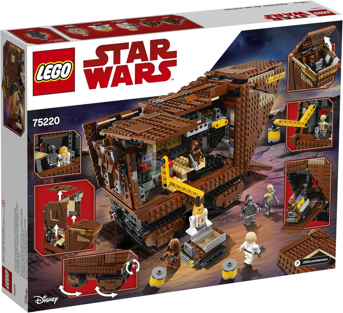 1239 Pieces LEGO Star Wars Building Kit L698