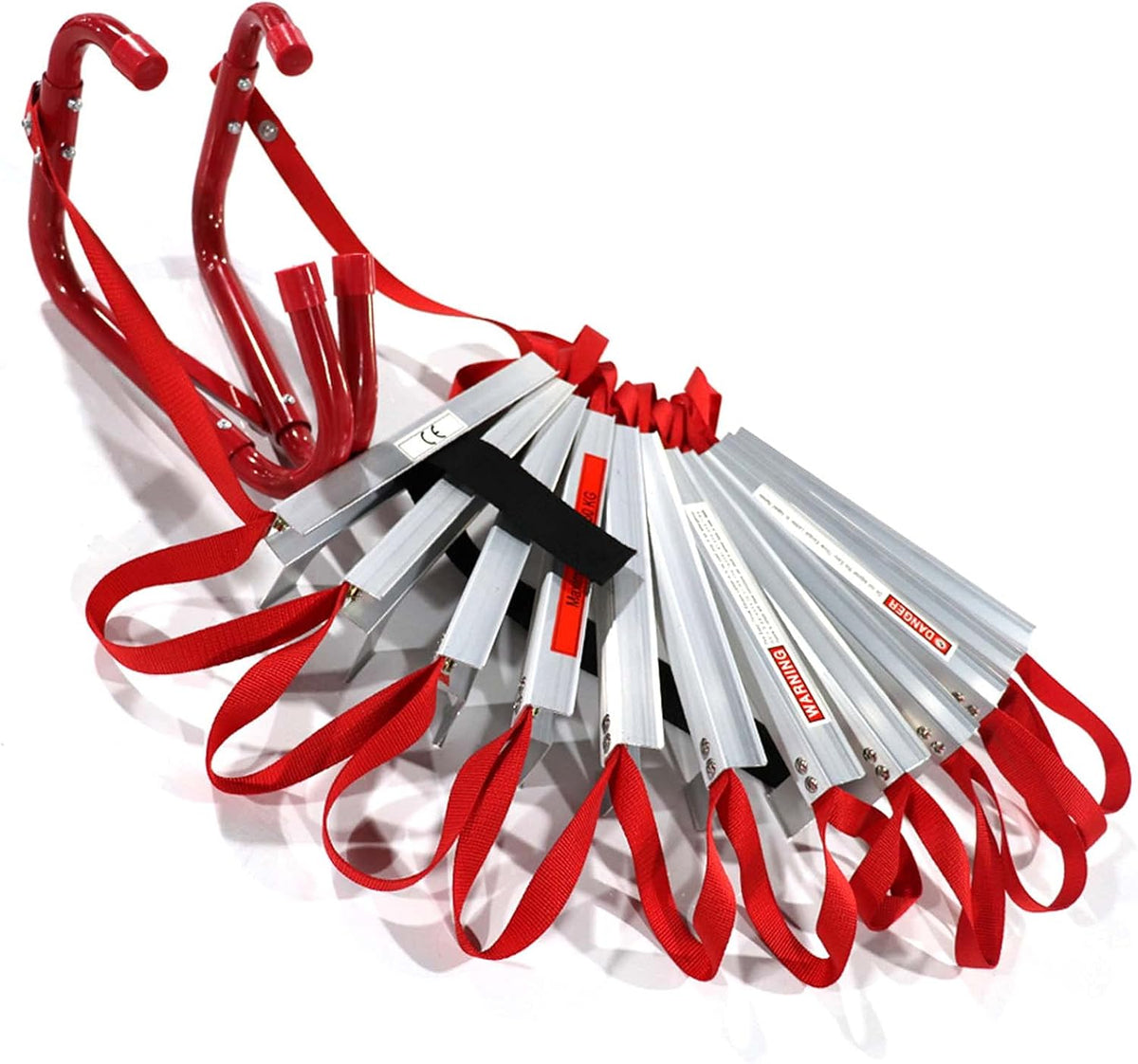 2 Story Anti-Slip 15 Ft Fire Escape Ladder X607