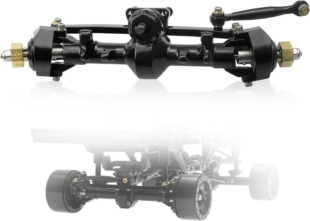 Black Front Axle Pack of 2 S540609