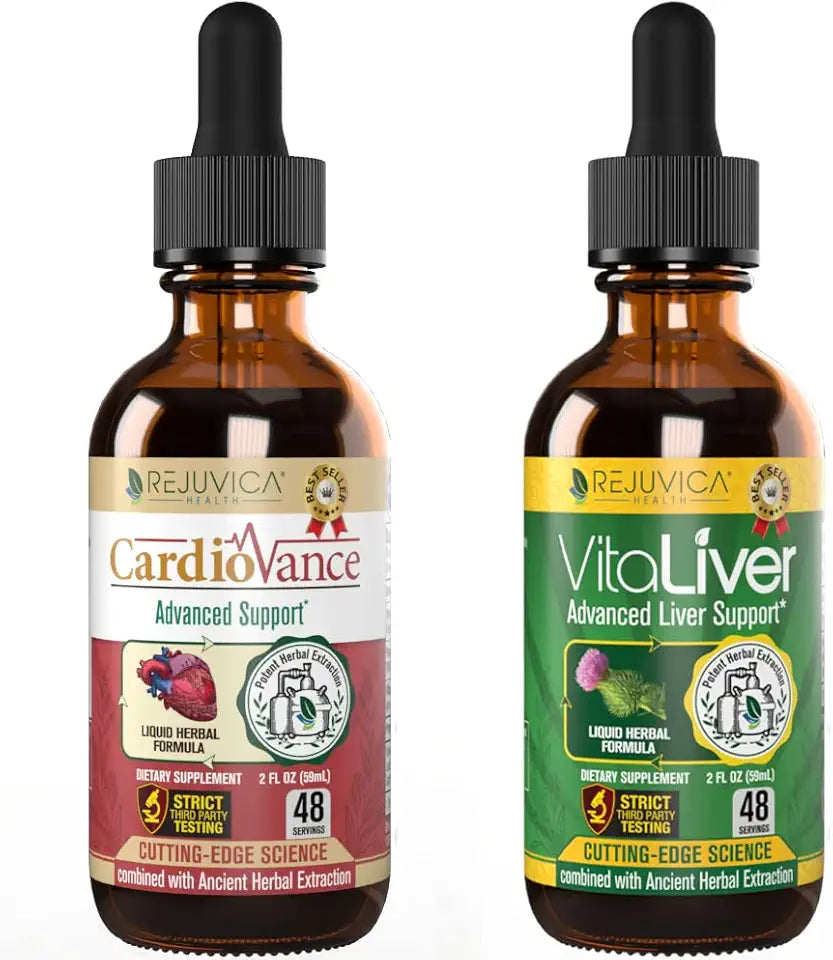 Heart & Liver Support Liquid Supplement R842704