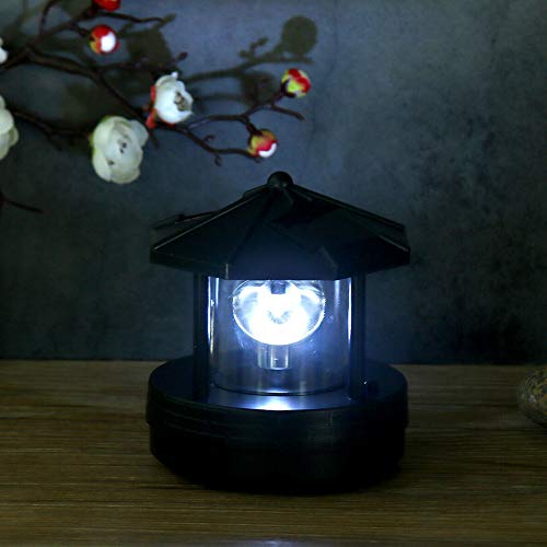 Black Rotatable Waterproof Solar Lights J6257