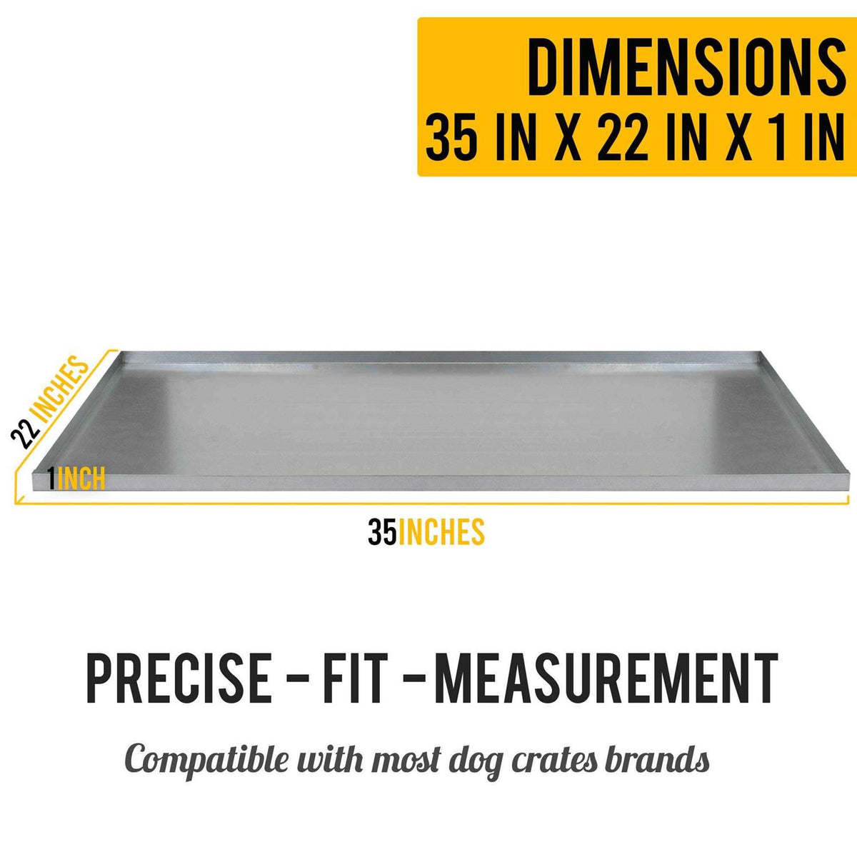 Galvanized Metal Tray O893640