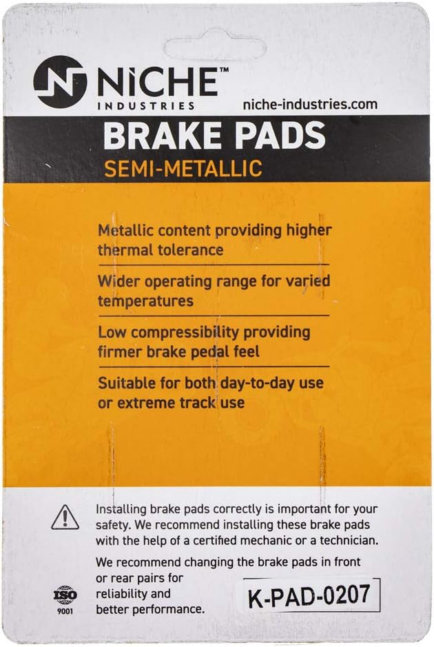 Front Semi-Metallic Brake Pad 4 Pack H739474