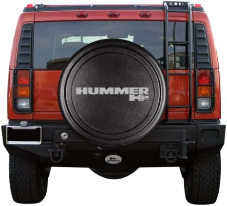 Rigid Tire Cover with Hard Plastic Face & Fabric Vinyl Band H60194