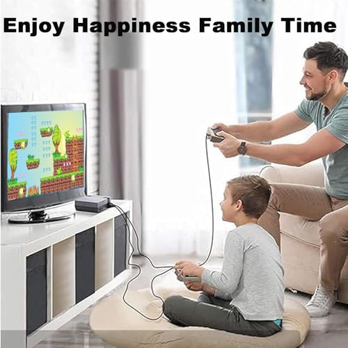 Grey Retro Game Console with 620 Classic Games T11748