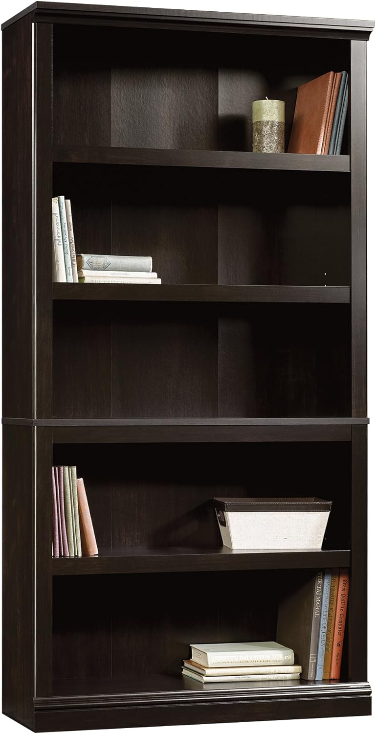 5-Shelf Bookcase, Select Cherry finish C387