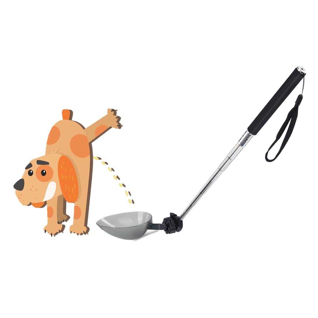 Long Handled Telescopic Dog Urine Sample Catcher U528