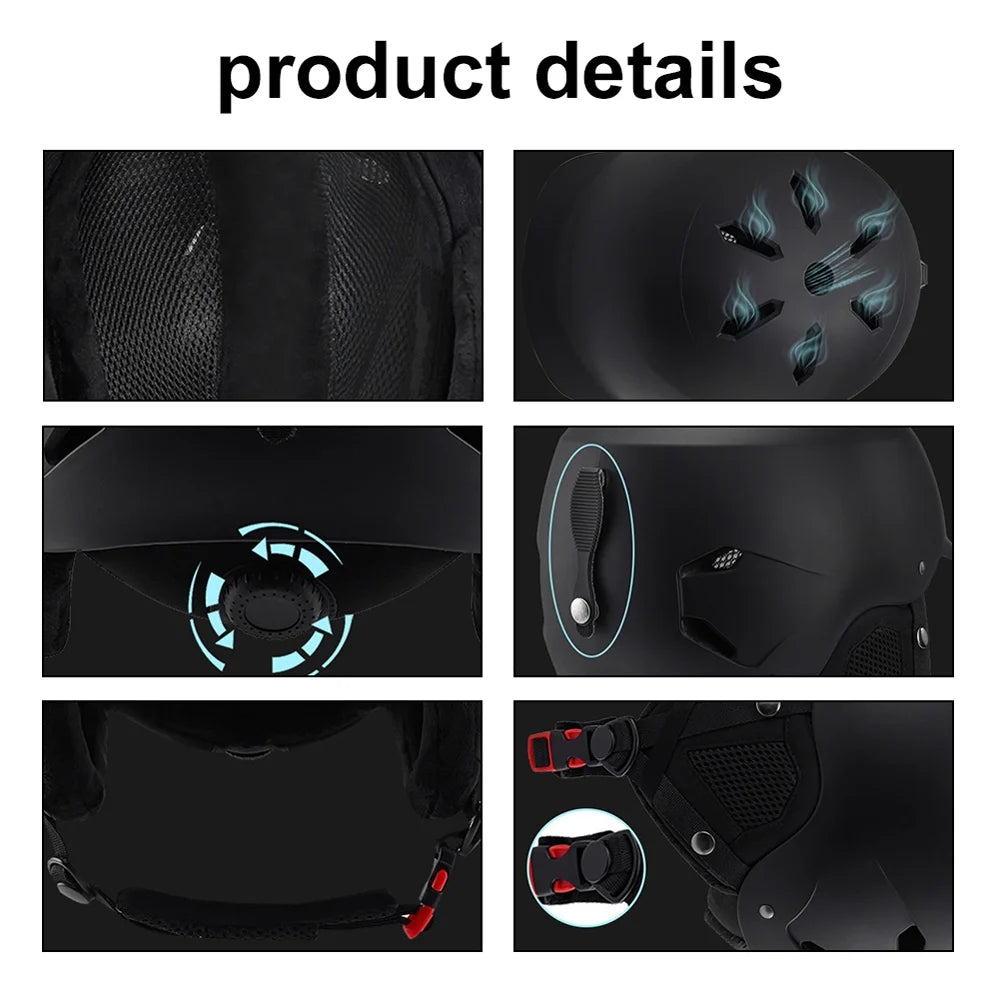 Ski Snowboard Helmets, Winter Cycling Helmets, Motorcycle Electric Bike Safety Gear Z79272