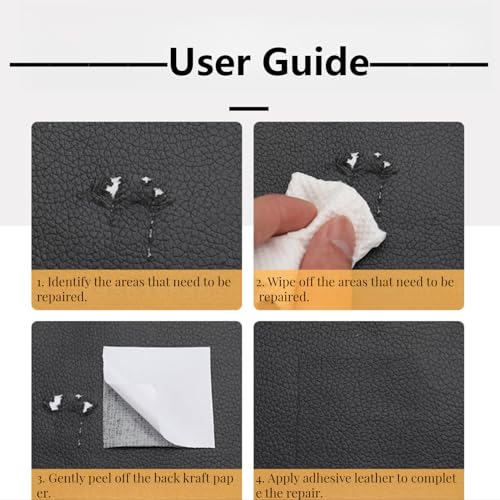 Leather Repair Patch Self Adhesive Waterproof Tape Kit G5207