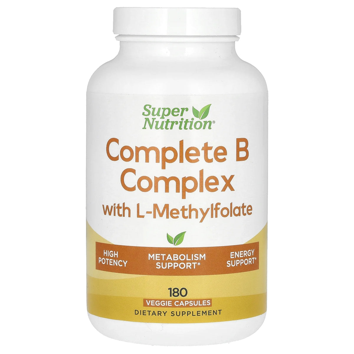B Complex with L-Methylfolate, 180 Veggie Capsules W663