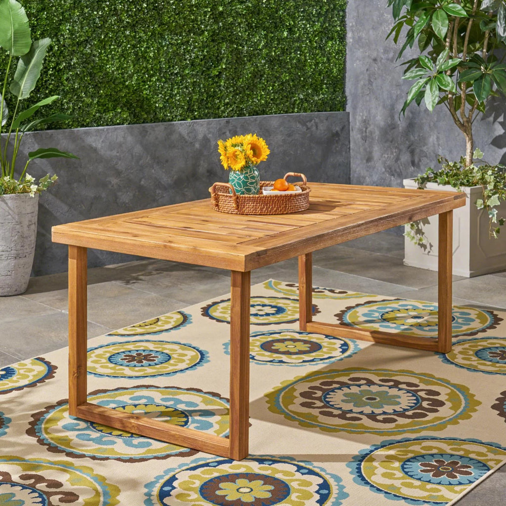 Acacia Wood Dining Table T307187