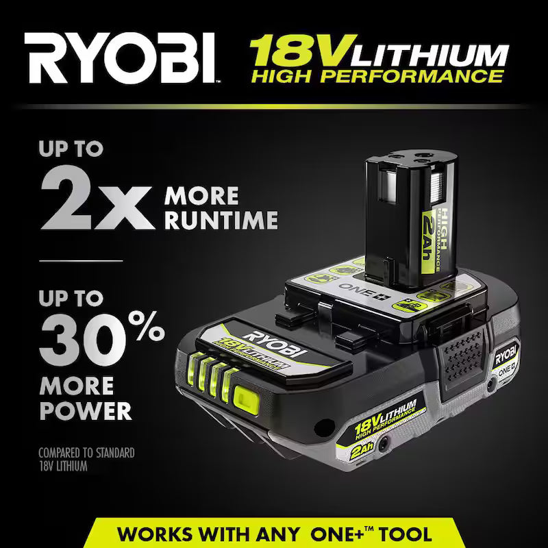 18V 4.0 Ah and 2.0 Ah Batteries and Dual-Port Charger Starter Kit J4745