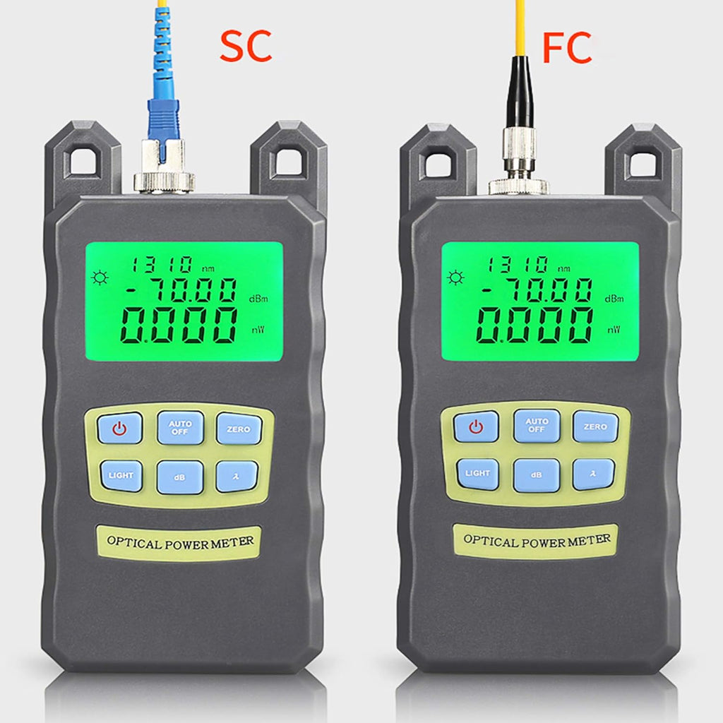 FTTH Fiber Cold Connection Tool Kit with Fiber Cleaver Visual Fault Locator Optical Power Meter N680