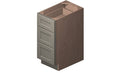3 Drawers Base Cabinet High-Density Fiberboard T3852