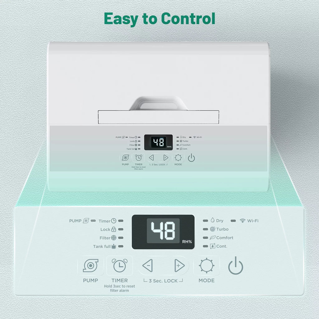 50 Pints Dehumidifier with Wi-Fi R4469