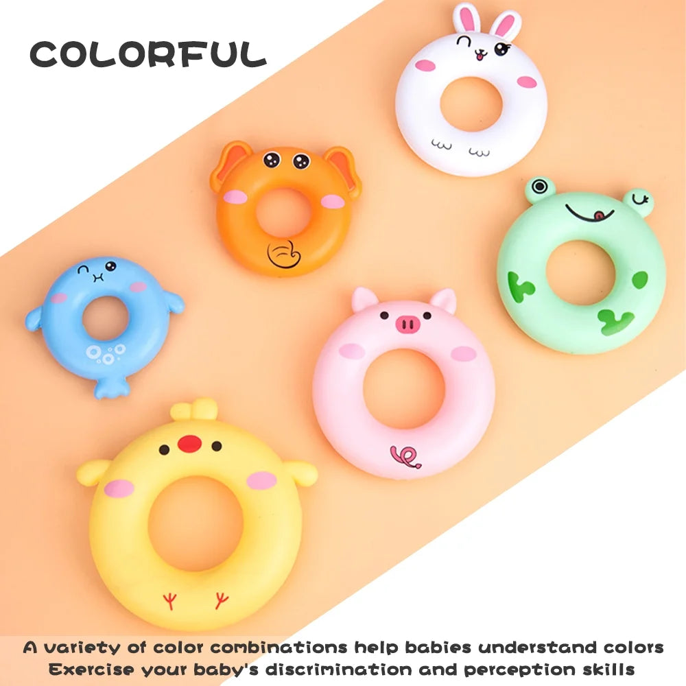7 Pcs Stacking Circle Toy J78658