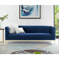 Velvet Tuxedo Sofa Y65912