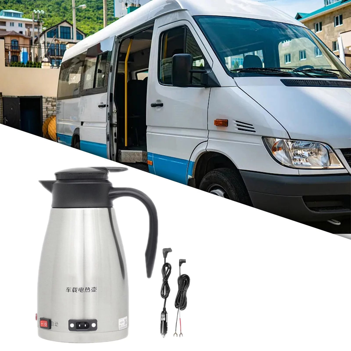 Stainless Steel Electric Heating Car Kettle Z644149