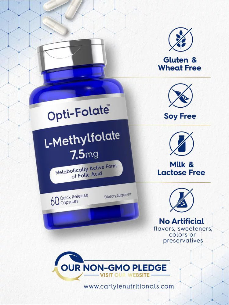 L Methylfolate 7.5 mg 60 Capsules Q26140