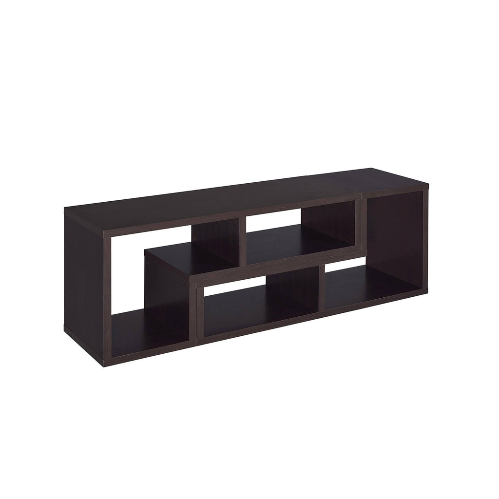 Grey Driftwood 2-Piece L-Shaped Bookcase Set Y14539