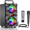 60W Bluetooth Portable Wireless Speaker with Double Subwoofer R69525