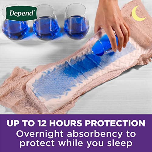 Blush Disposable Overnight Incontinence Underwear for Women, Small, 26 Count T100