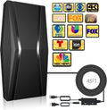 Amplified HDTV Digital TV Antenna 460 Miles Range 4K 1080P 45ft Coax Cable I369535