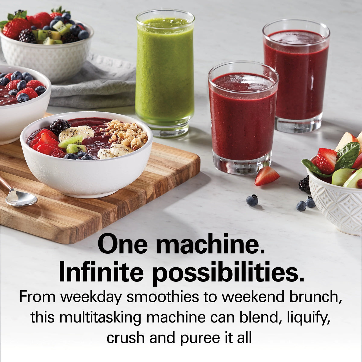 48oz BPA-Free Glass Jar Blender F37952