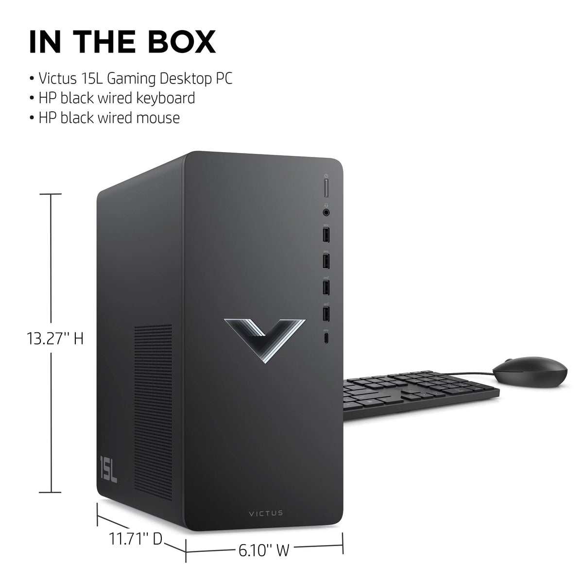 Mica Silver Gaming Desktop PC, AMD Ryzen 5 5600G, AMD RX6400, 8GB RAM, 512GB SSD N4561