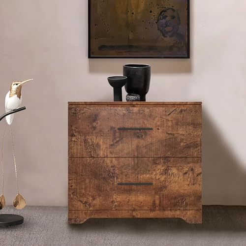2 Drawer Wood Lateral File Cabinet V14503