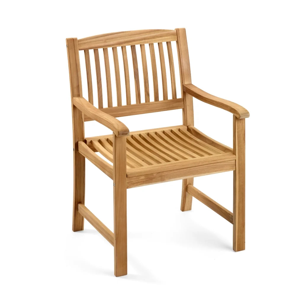 Set of 2 Grade A Teak Patio Chairs B283403