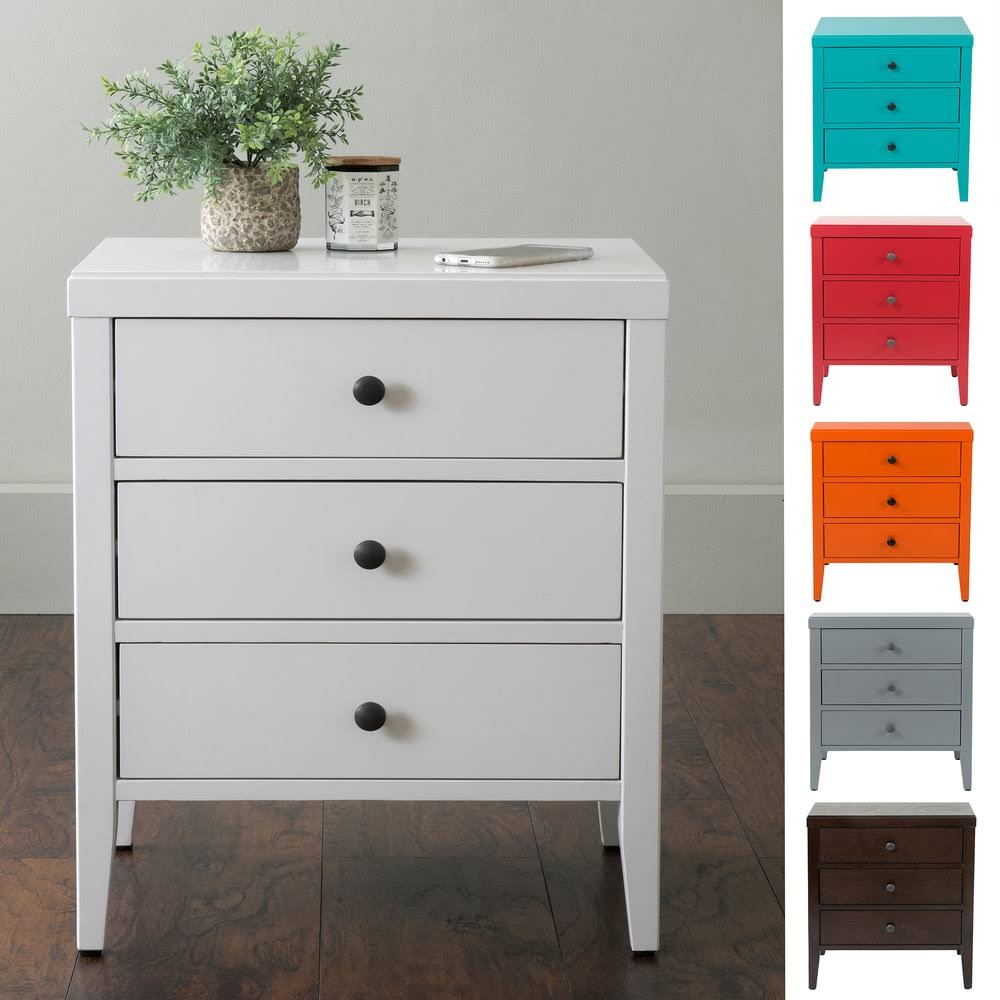 Acacia Wood Accent Table Grey P60353