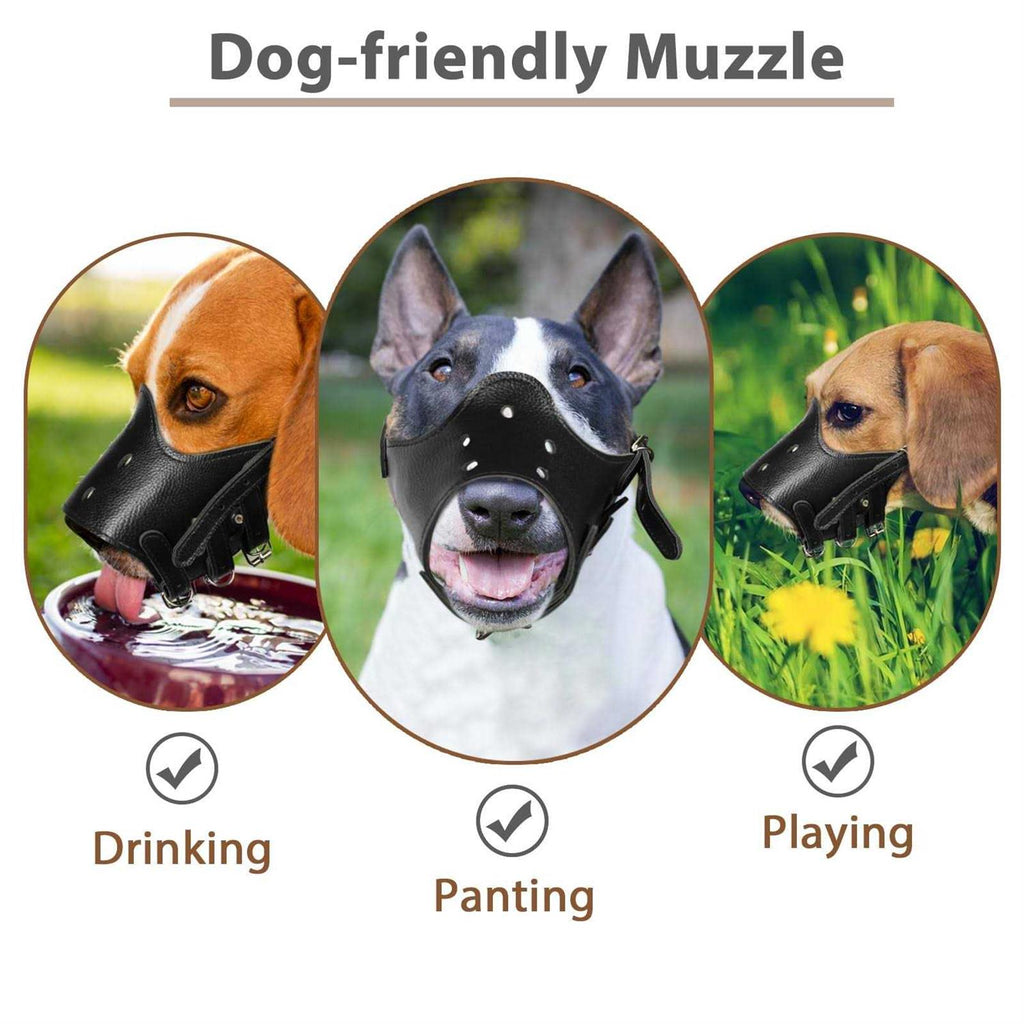Leather Dog Muzzle N739400