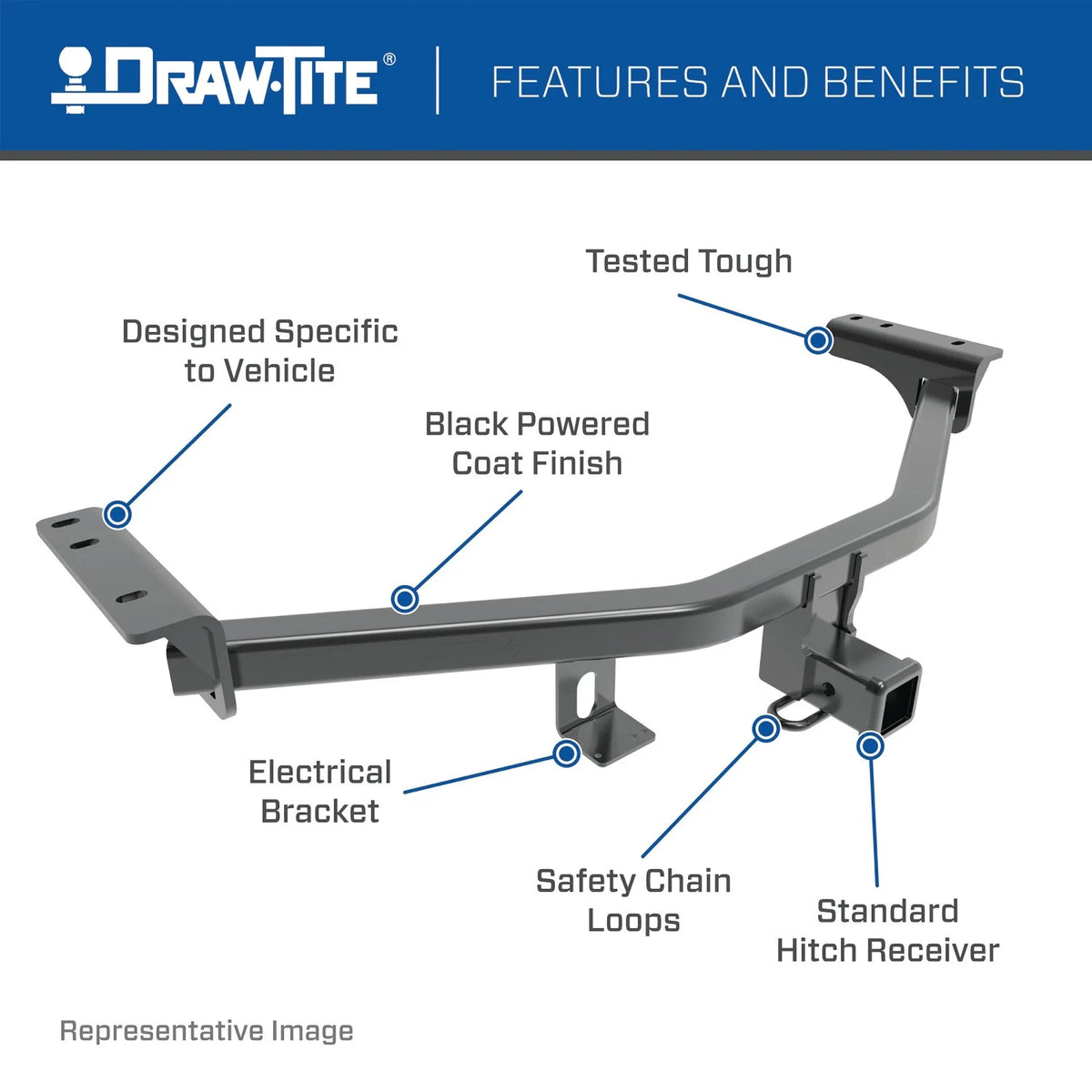 Class III/IV Max-Frame Trailer Hitch O73175