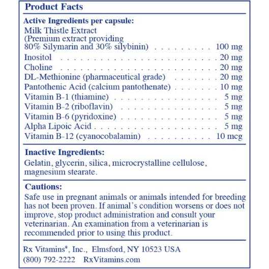 Hepato Support for Pets K251460