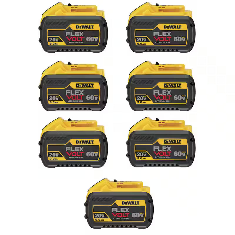 20V/60V MAX Lithium-Ion 9.0Ah Battery Pack 7-Pack K5480