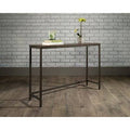 Smoked Oak Console Table V7449