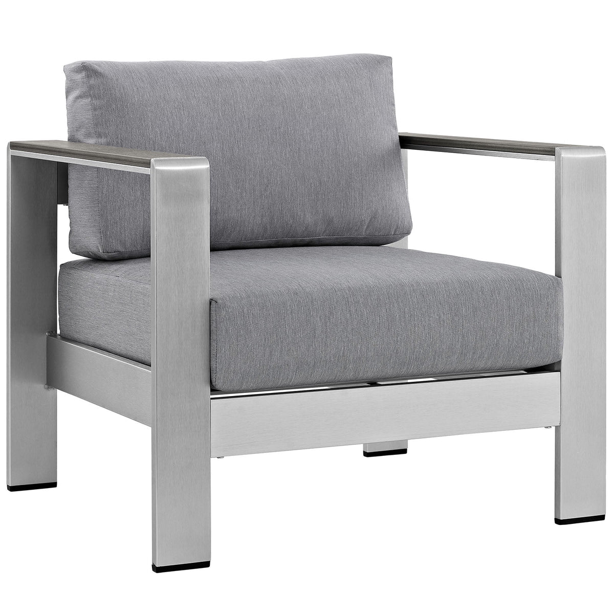 4 Piece Outdoor Patio Aluminum Sectional Sofa Set Z35329