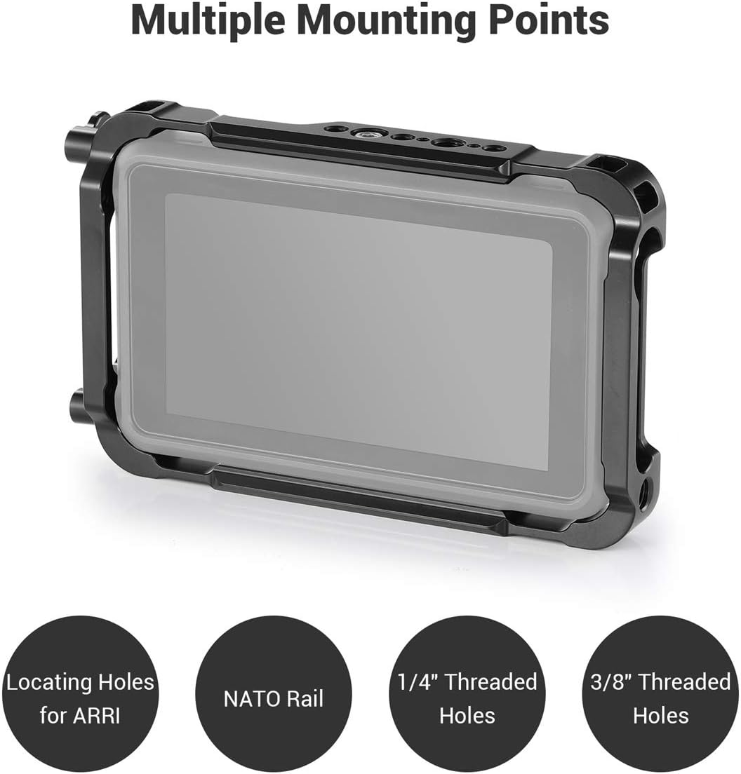 Monitor Cage with NATO Rail and HDMI Cable Clamp H91414