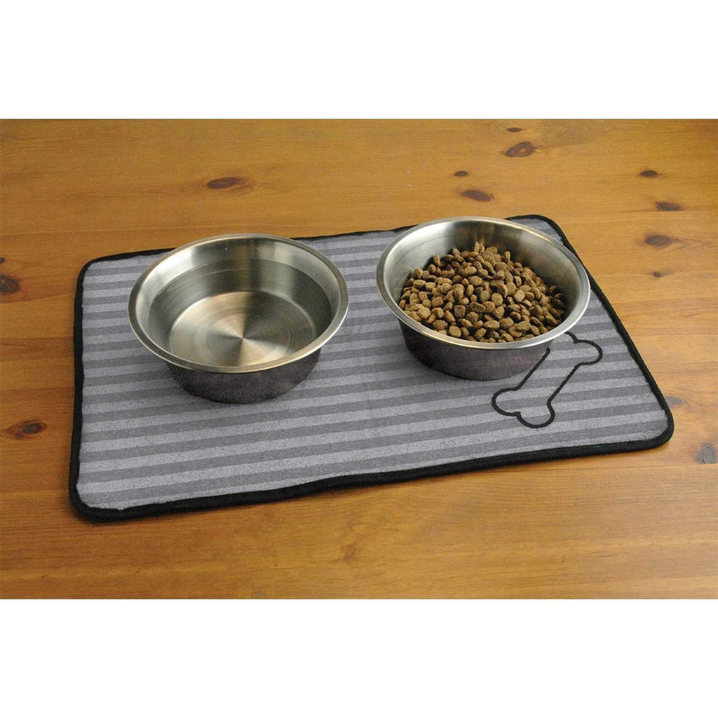 Off White Lattice Paw Pet Mat U802618