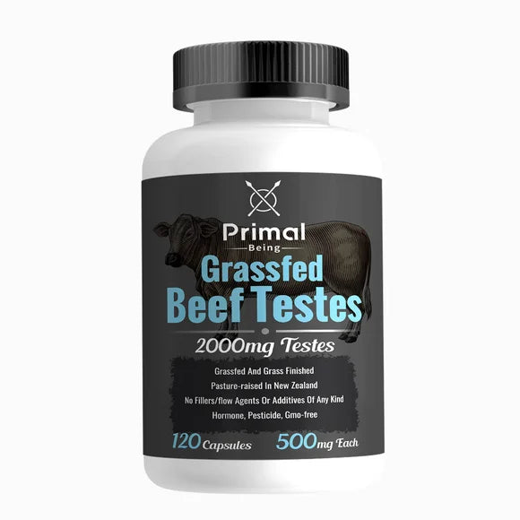 Grassfed Beef Testes 120 Capsules 2000mg K4934