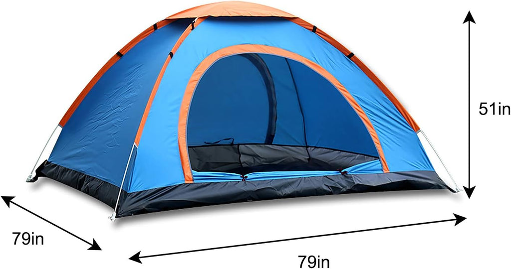 2 Person Pop Up Camping Tent with Carrying Bag L10966