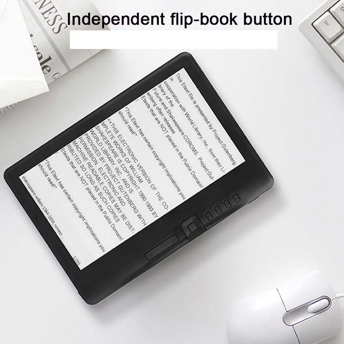 Portable Waterproof E-book Reader Colorful Screen 7inch G3610