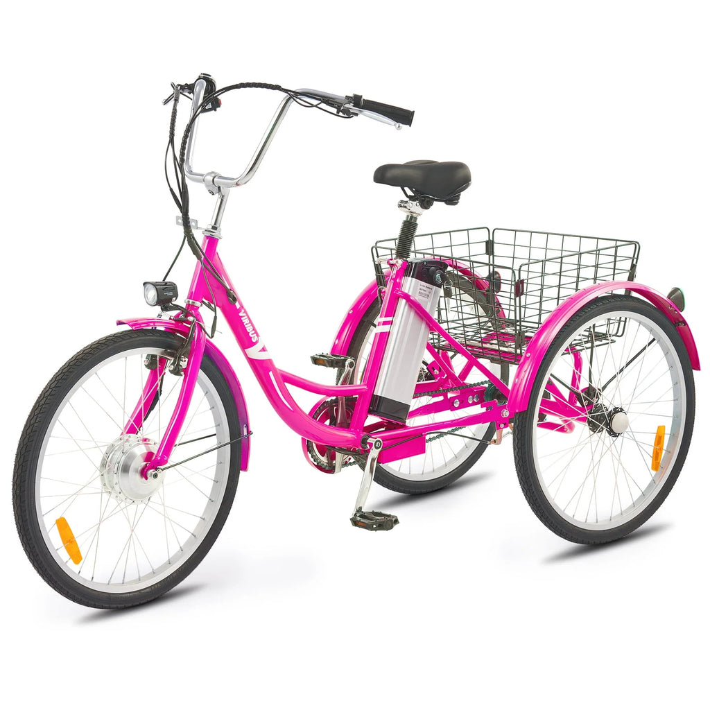 26 Inch Electric Tricycle with 250W Motor 36V 10Ah Battery Y386