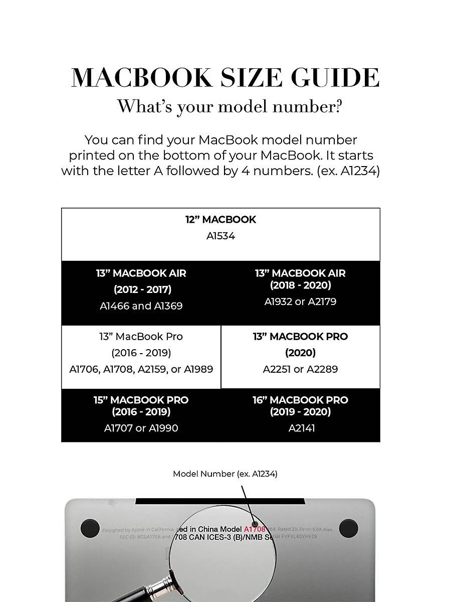 Black Marble MacBook Case P116
