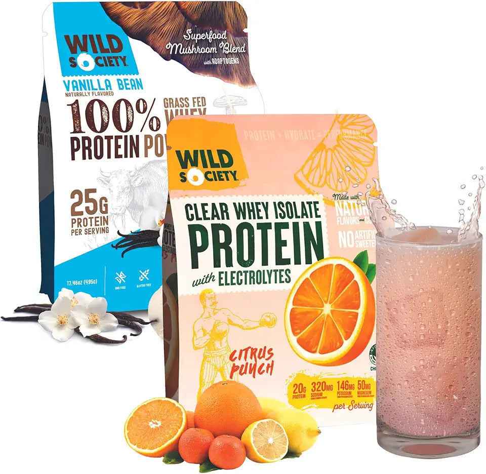 Clear Whey and Whey Concentrate Combo N837