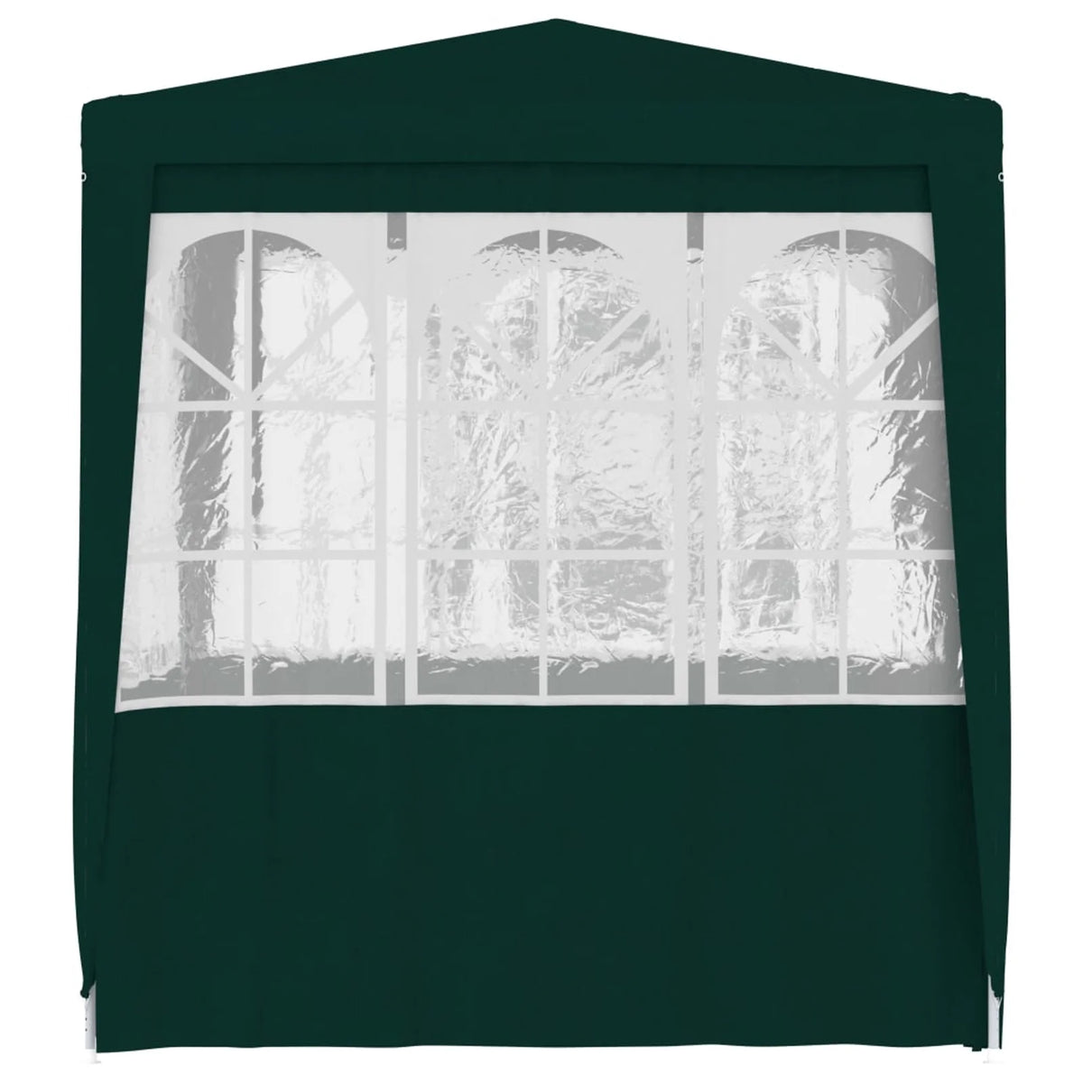 Green Party Tent with Side Walls Outdoor Gazebo Canopy 6.6ft x 6.6ft x 7.9ft W882