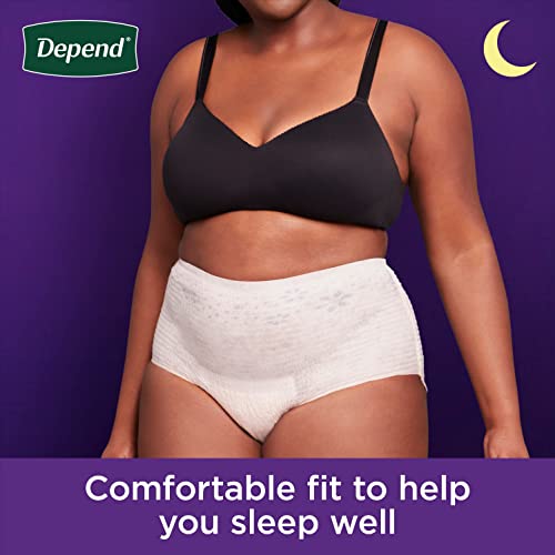 Blush Disposable Overnight Incontinence Underwear for Women, Small, 26 Count T100